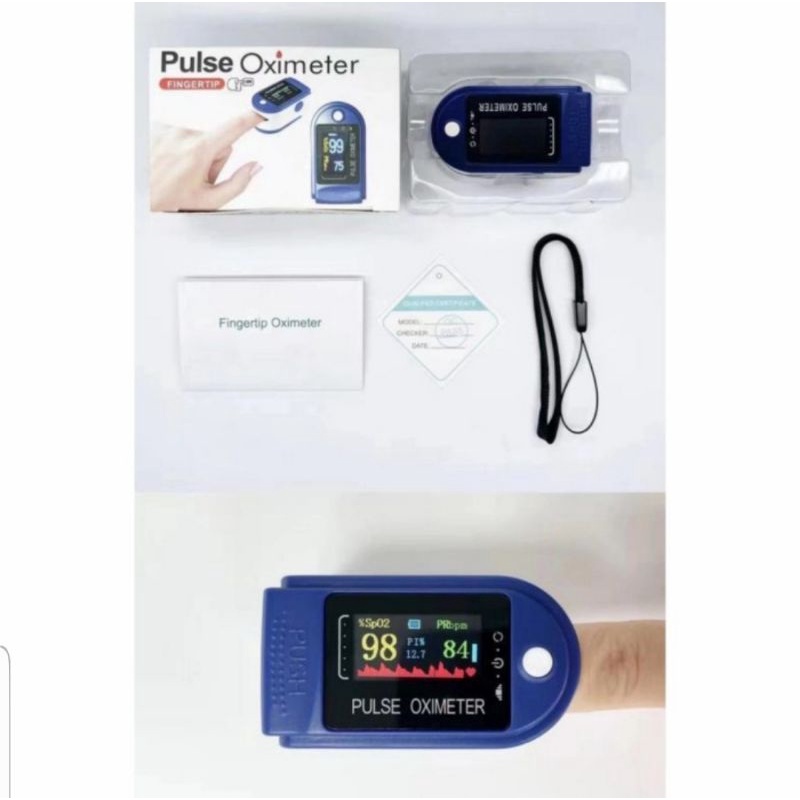 Jual Pulse Oximeter Fingertip LK88 Oxymeter Shopee Indonesia