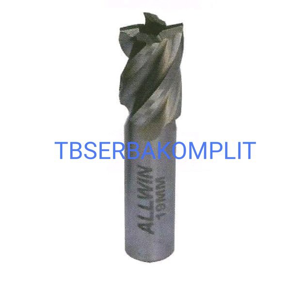 Jual Endmill Mm Flute Allwin Matabor Mata Bor Drill Endmills End Mill Hss Mm Flute