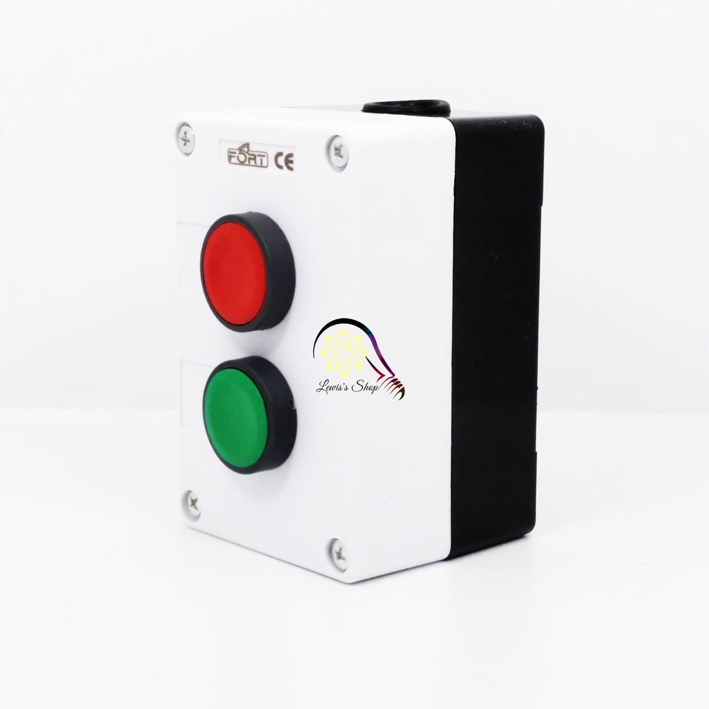 Jual Push Button On Off Switch NO NC Box Weatherproof | Shopee Indonesia