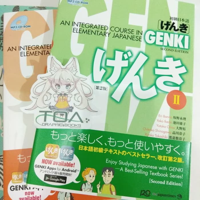 Jual Genki - Learn Japanese With Integrated Course [Beginner] [not JLPT ...