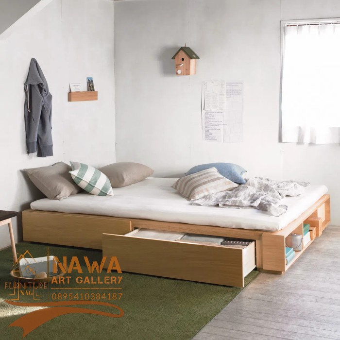 Jual KANO | Divan Tempat Tidur With Storage Minimalis HPL - Bedroom ...