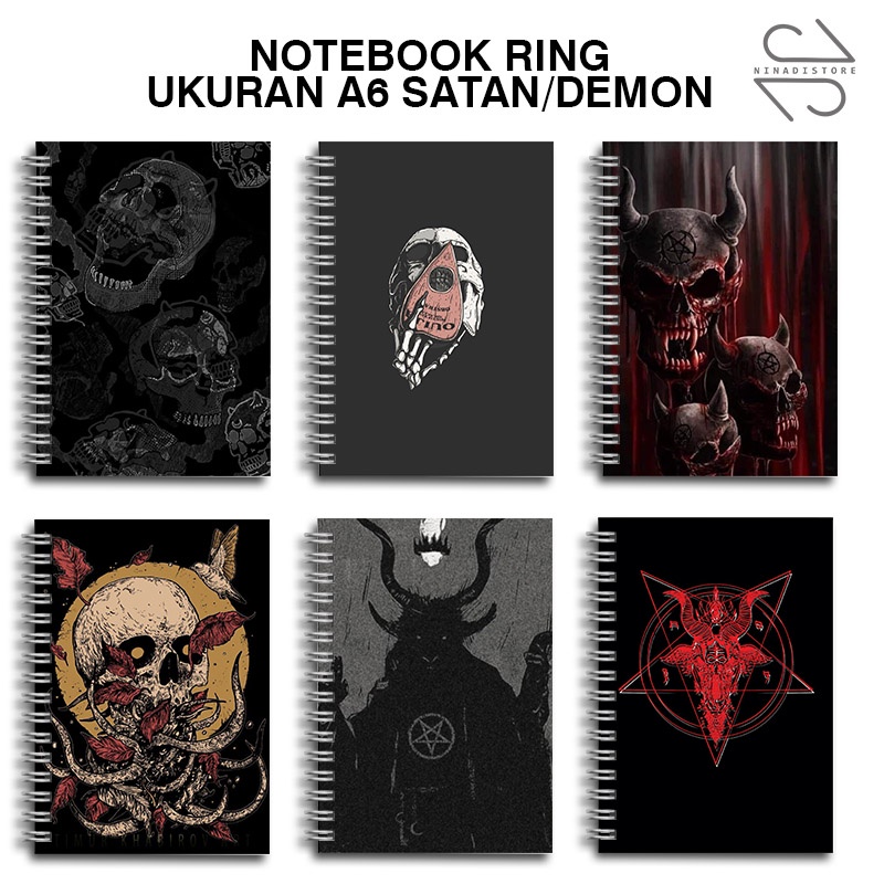 Jual Buku Tulis Catatan buku notebook buku diary Notebook Ring Spiral ...