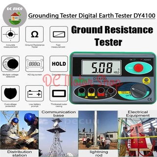 Jual DUOYI Digital Earth Grounding Tester DY4100 Ground Resistance ...