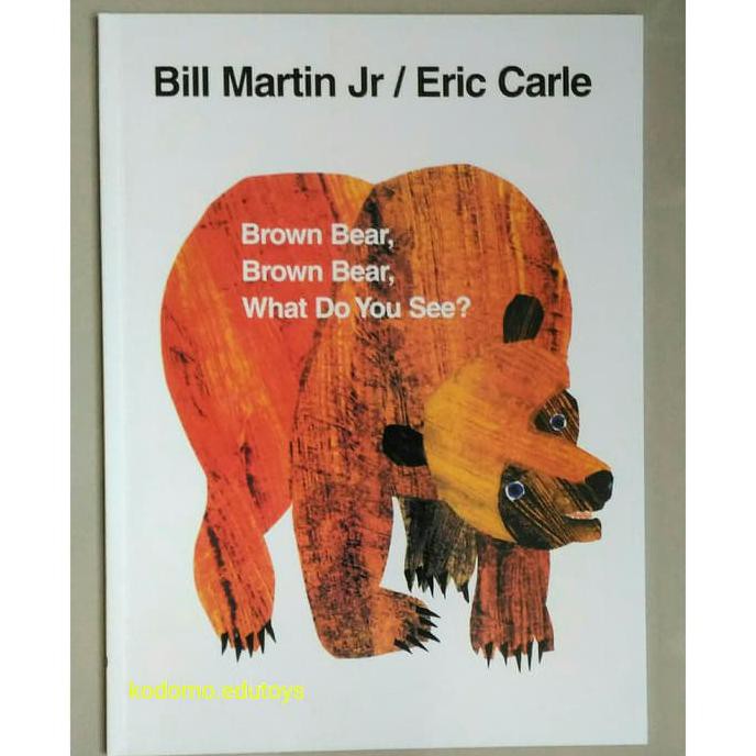 Jual Promo Brown Bear,Brown Bear, What Do You See? By Bill Martin Jr