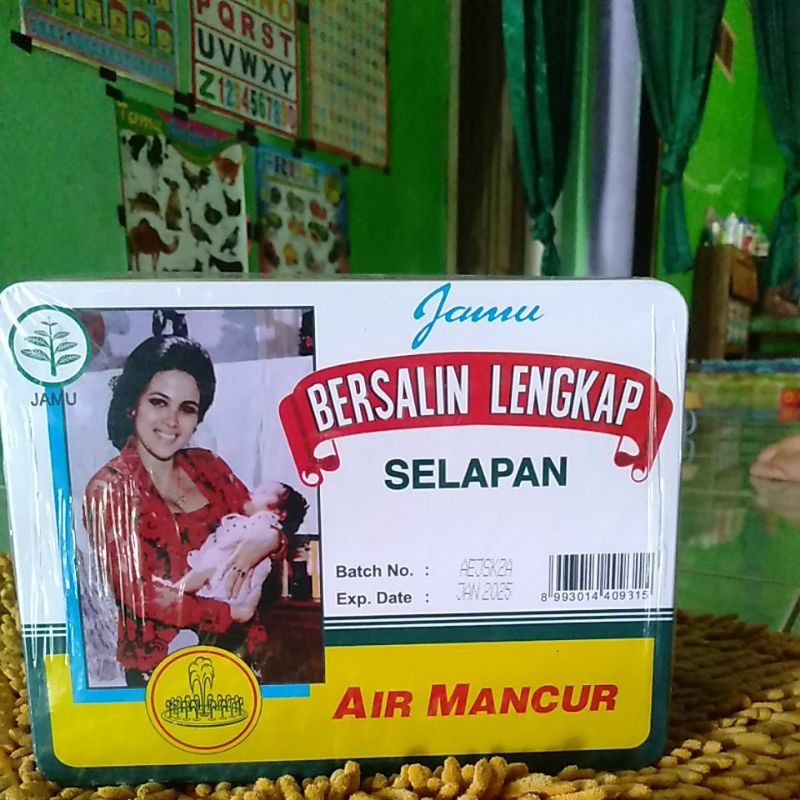 Jual Jamu Selapan Bersalin Lengkap Air Mancur Shopee Indonesia