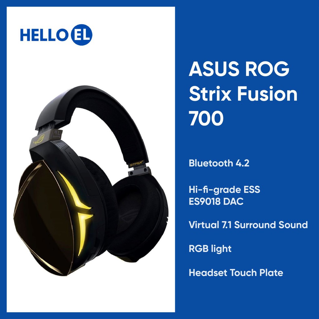 ASUS/ROG Strix Fusion 700 ゲーミング ヘッドセット（ASUS