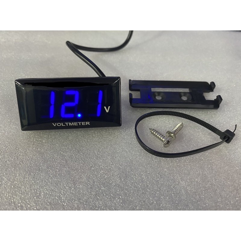 Jual VOLTMETER AKI MOTOR 12VOLT IMPORT VARIASI MOTOR | Shopee Indonesia