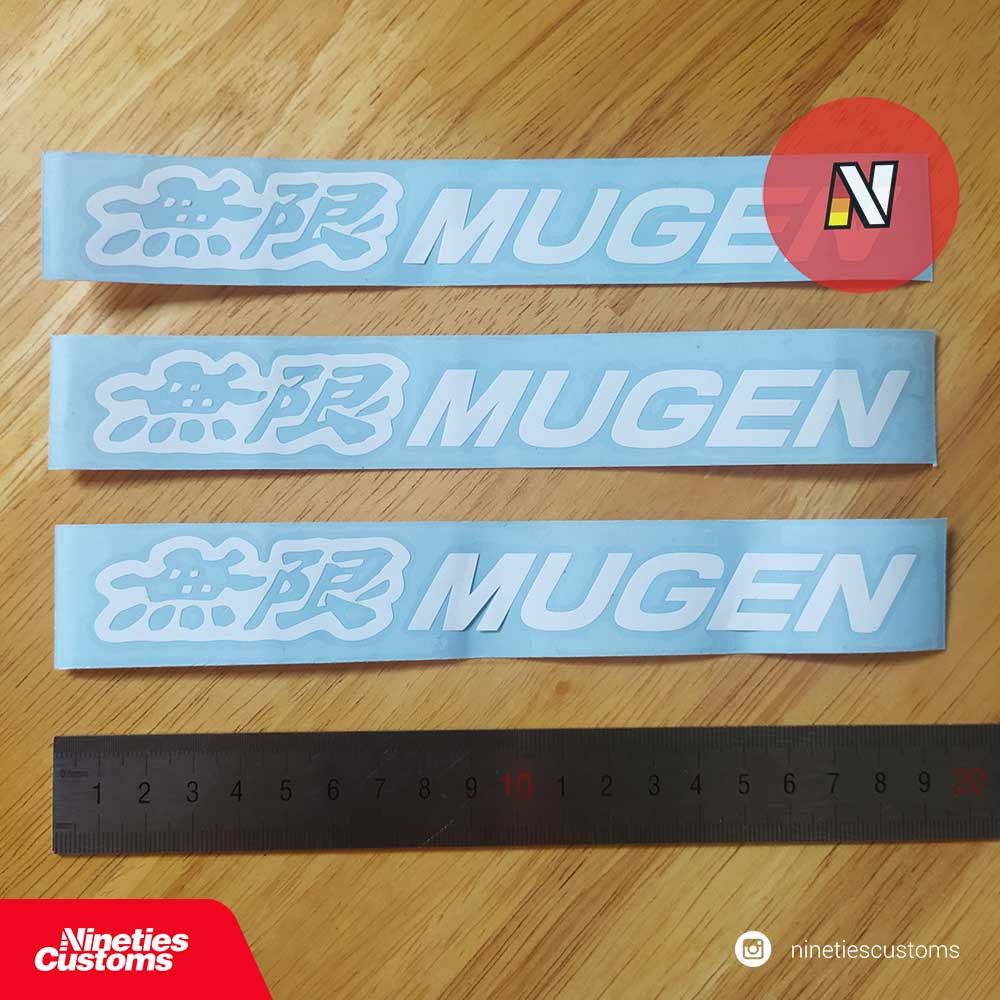 Jual Sticker Mugen White | Shopee Indonesia