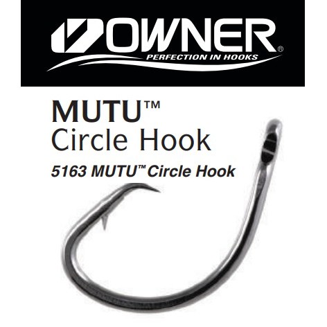 Jual Kail Pancing Circle Hook Owner Mutu Model 5163