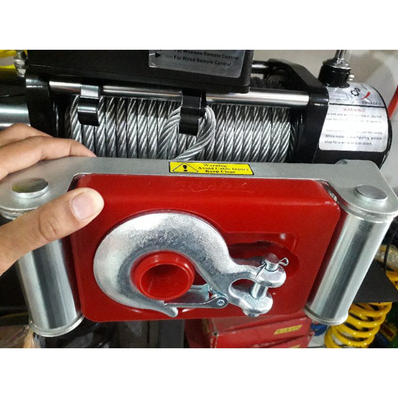 Jual Isolator winch. Hook winch stoper. Karet peredam penahan pembatas