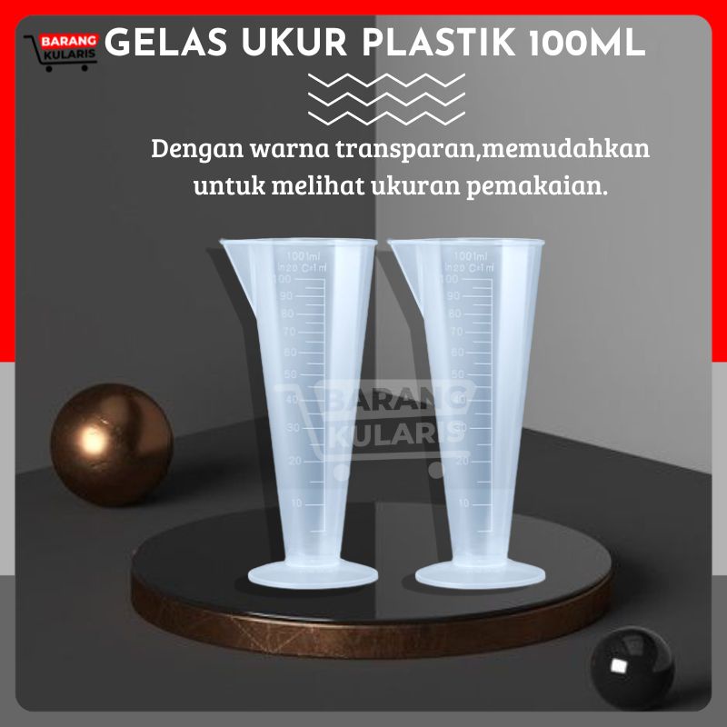 Jual Bkl Gelas Ukur Gelas Takar 100ml Plastik Gelas Takar Plastik Measuring Cup Shopee Indonesia 2747