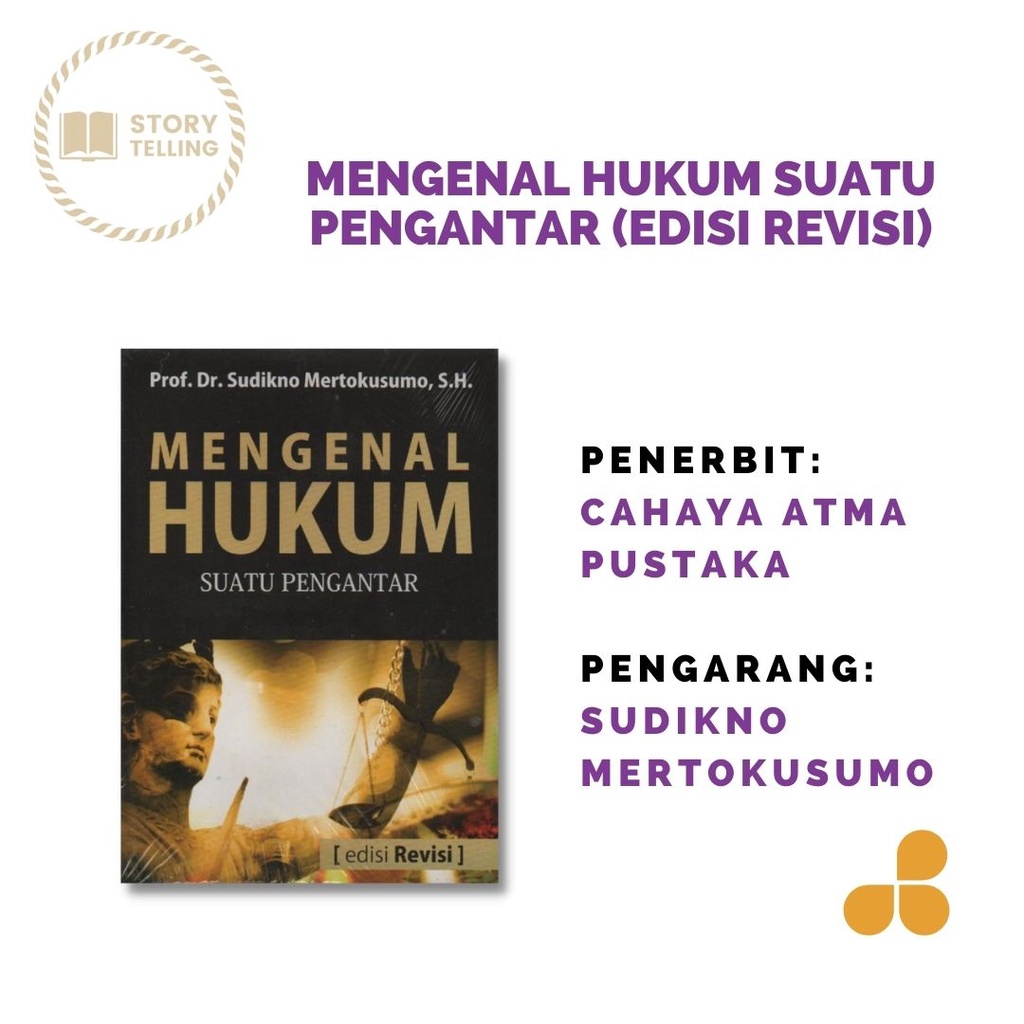 Jual Buku Mengenal Hukum Suatu Pengantar Edisi Revisi By Sudikno