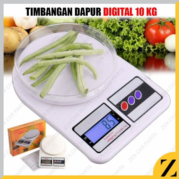 Jual Timbangan Dapur 10kg Digital Kue 10 Kg Kitchen Scale Presisi 10 Kg ...