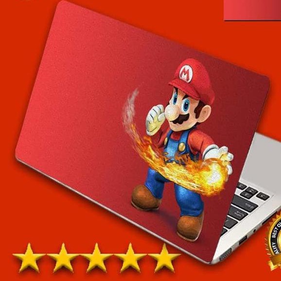 Jual Garskin LaptoSuper Smash Bros Mario9 Skin Laptop Stiker Laptop ...