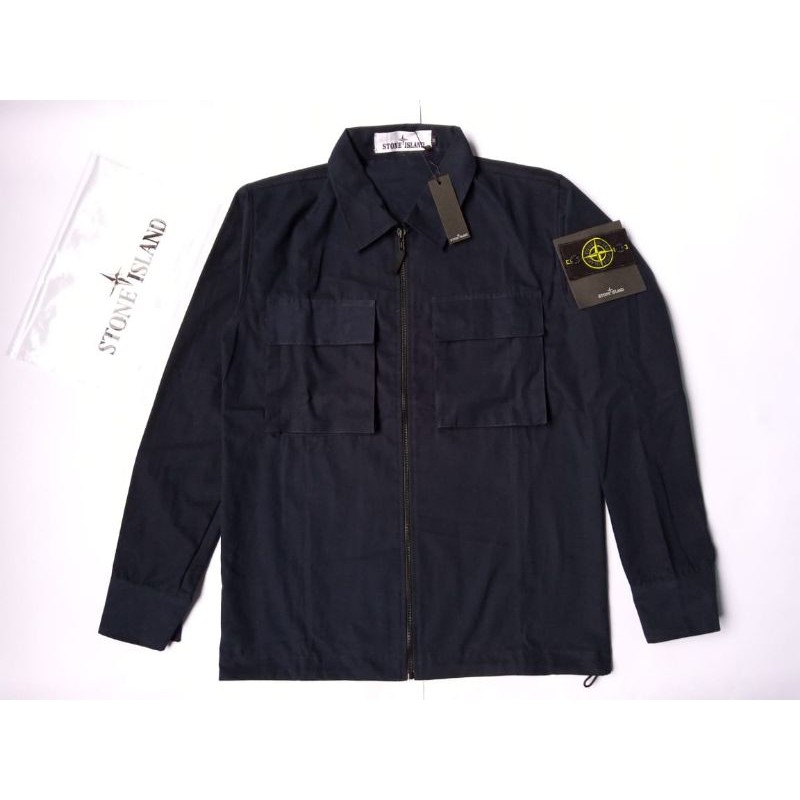 Jual Jaket Semi Parka Stone Island Pocket Zip Overshirt /Casual