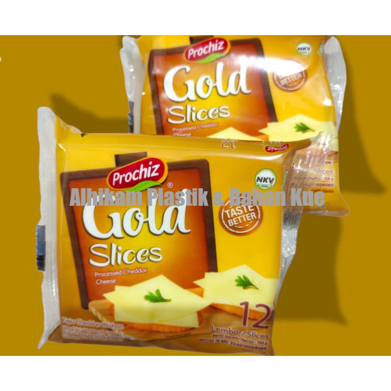 Jual Prochiz Gold Slice Isi 12pcs. Prociz Keju Lembaran | Shopee Indonesia