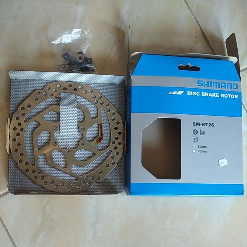 Jual Rotor 160mm Shimano SM-RT26 | Shopee Indonesia