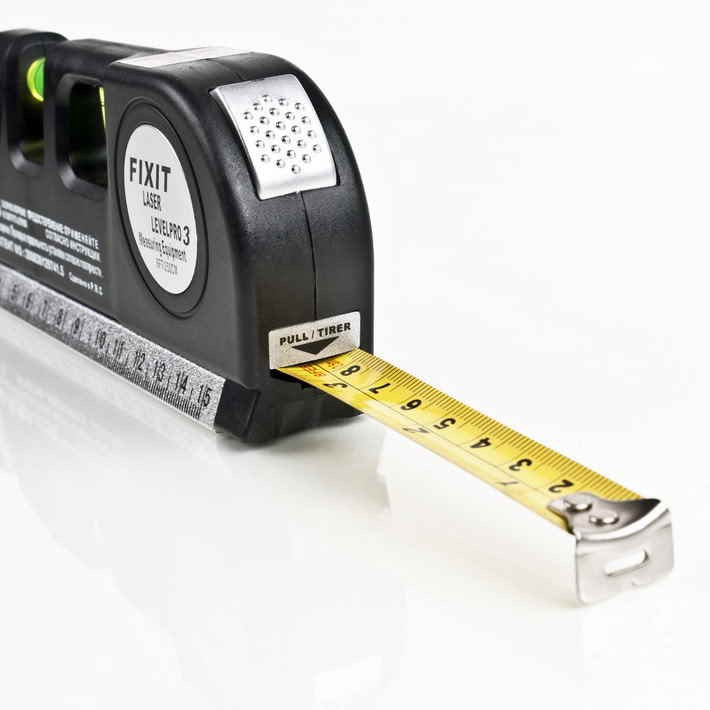 Jual Alat Multifungsi Waterpass Fixit Laser Level Vertikal Horizontal ...