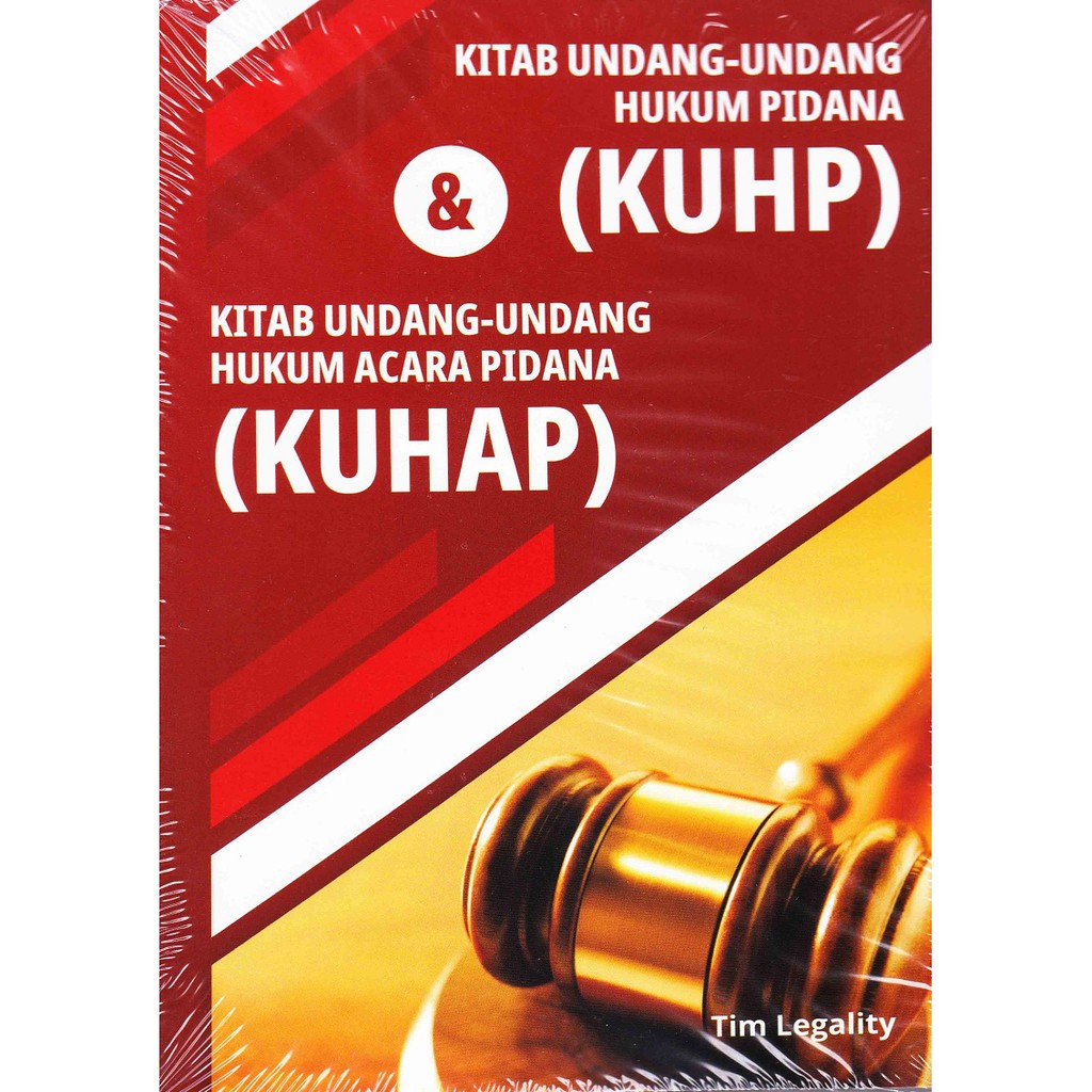 Jual BUKU KITAB UNDANG-UNDANG HUKUM PIDANA (KUHP) DAN KITAB UNDANG ...