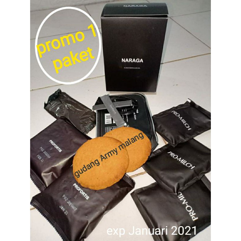 Jual RANSUM 1 PAKET / RANSUM NARAGA BISCUIT PROMIL | Shopee Indonesia