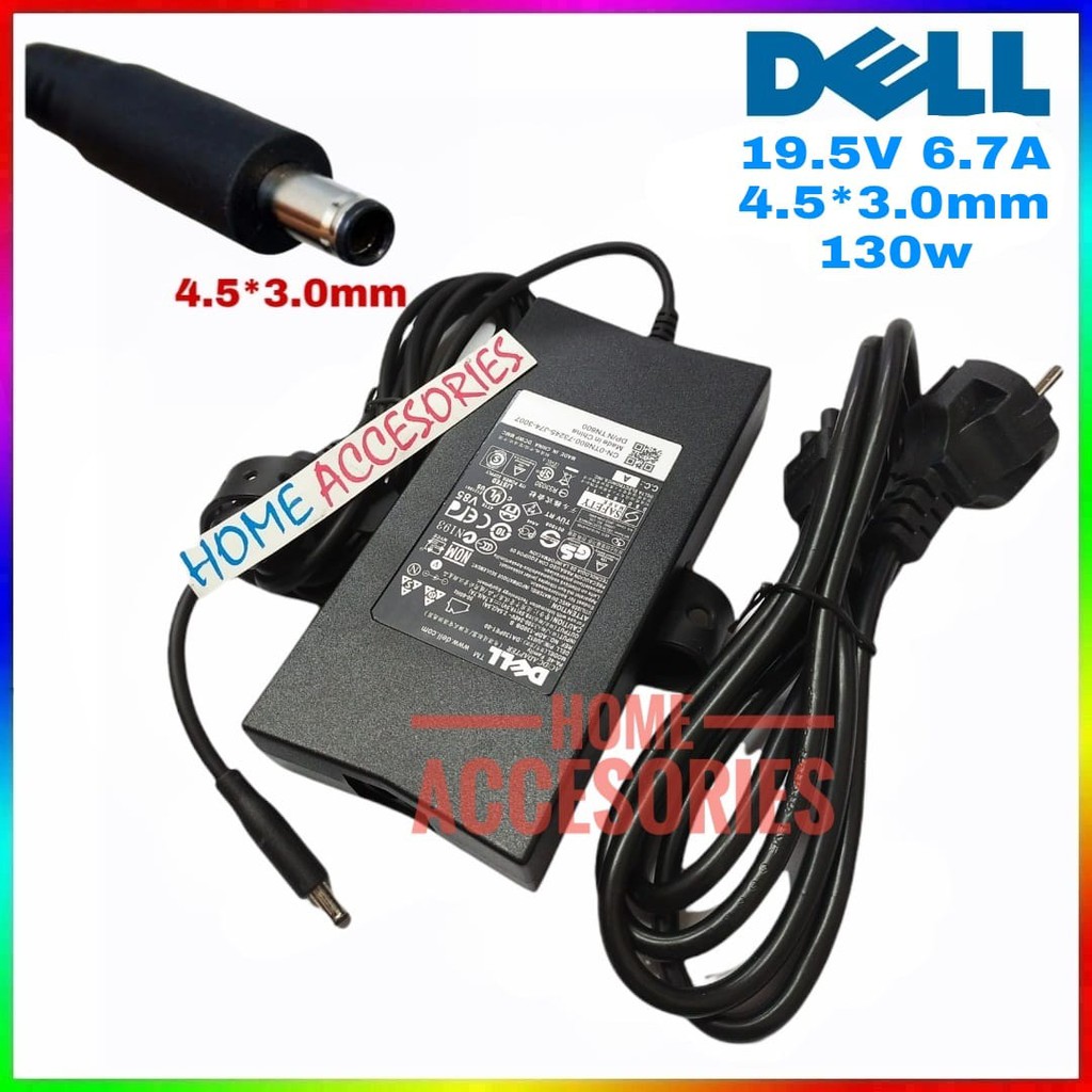 Dell Notebook Alimentatore Adattatore AC PSU PA-4E DA130PE1-00 JU012 19.5V 6.7A