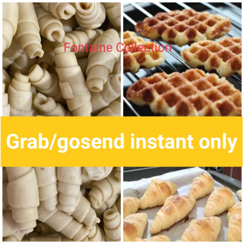 Jual bonpatis croissant butter croffle per pack isi 30 gr x 5 pcs ...