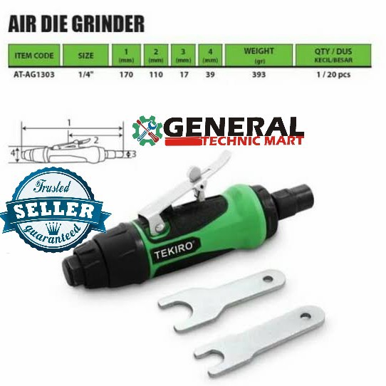 Tekiro Air Die Grinder 1 4