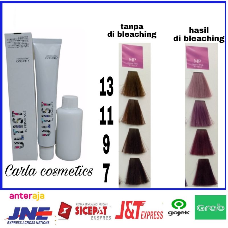 Jual cat rambut Shiseido ultist Japan seri MP pewarna rambut + oxidant ...