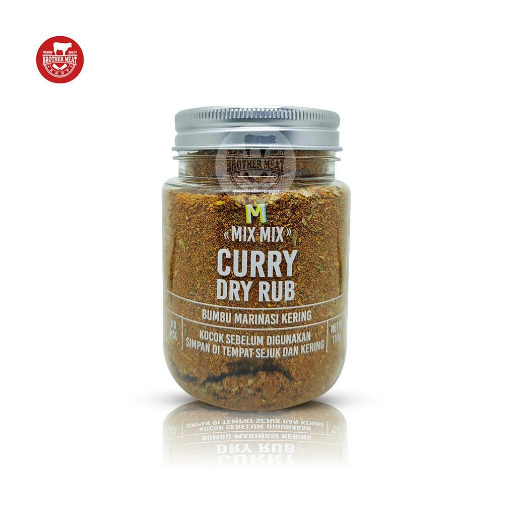 Jual Mix Mix Curry Dry Rub, Bumbu Marinasi Kering / Tabur Serbaguna