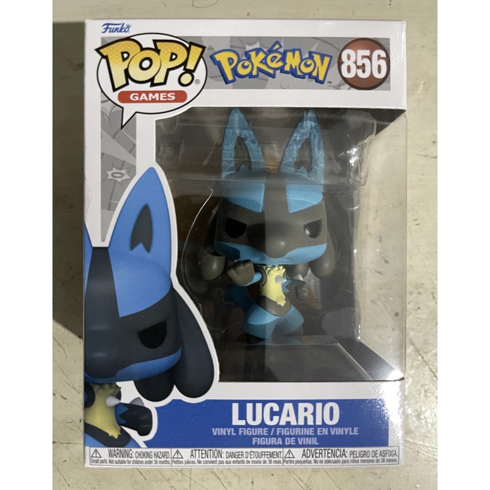 Funko Pop! Pokémon – Lucario – Figurine Vinyle 9 Cm – Collection Officielle – Cadeau Fan – Dès 3 Ans