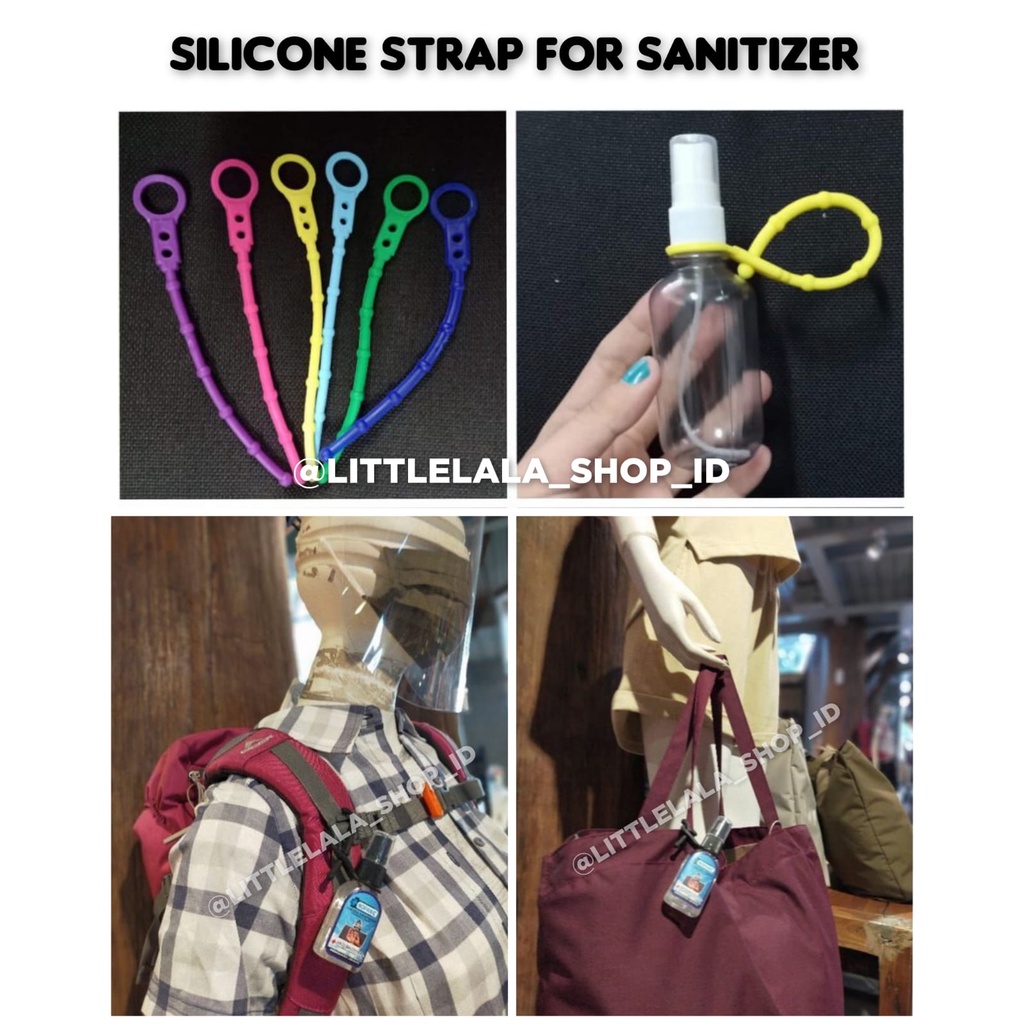 Jual tali gantungan botol sanitizer dan segala jenis botol ukuran 10 ml ...