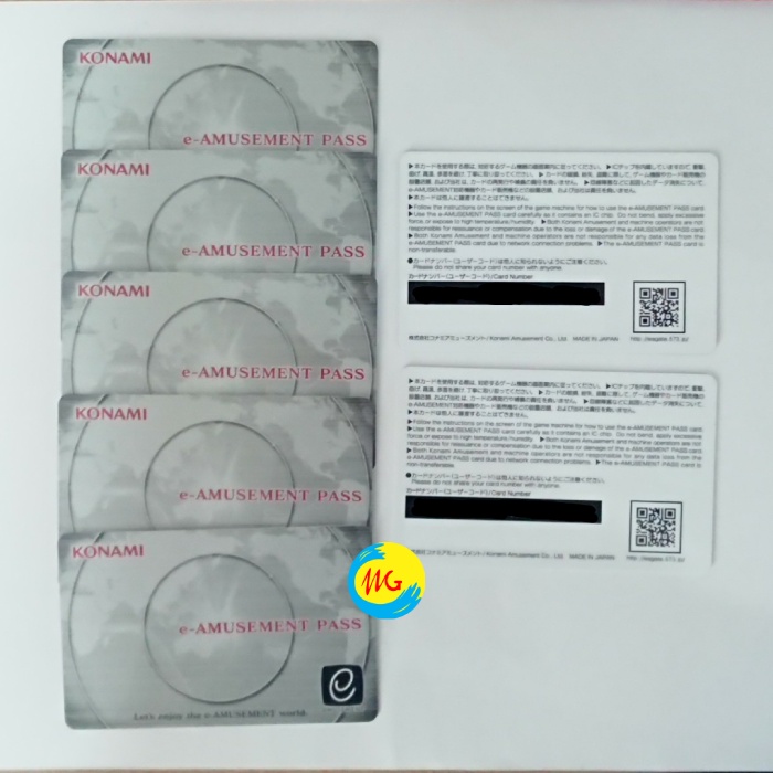 100x Custom Design e-AMUSEMENT Compatible Cards