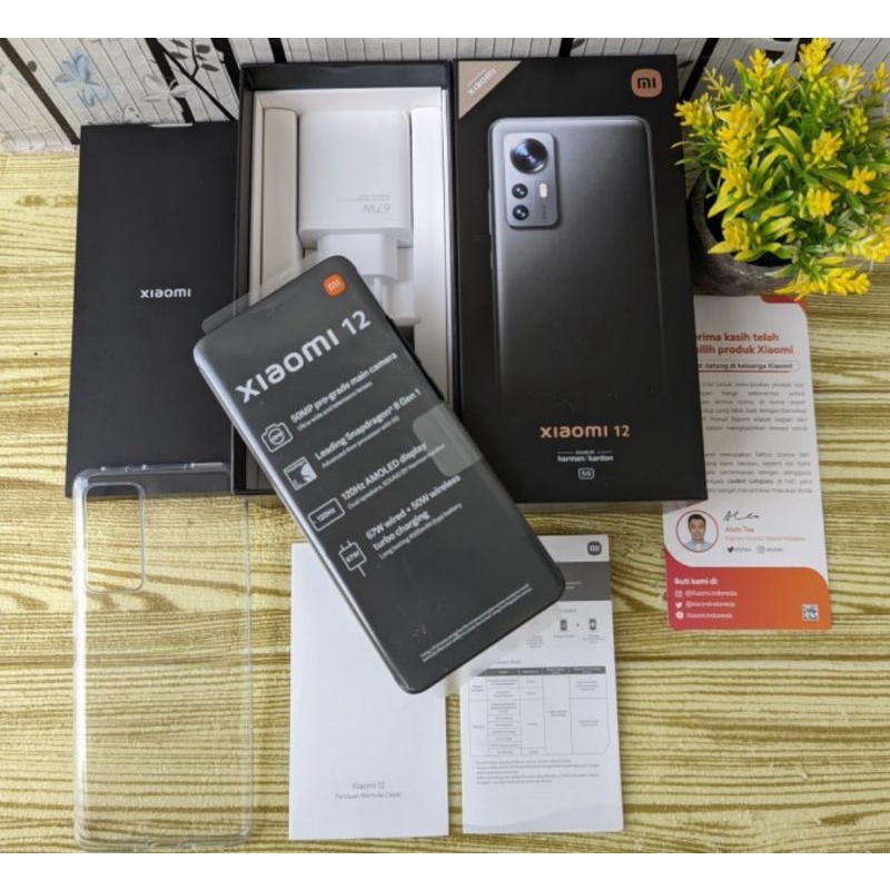 Jual Xiaomi Mi 12 Second 8/256gb Garansi Resmi | Shopee Indonesia