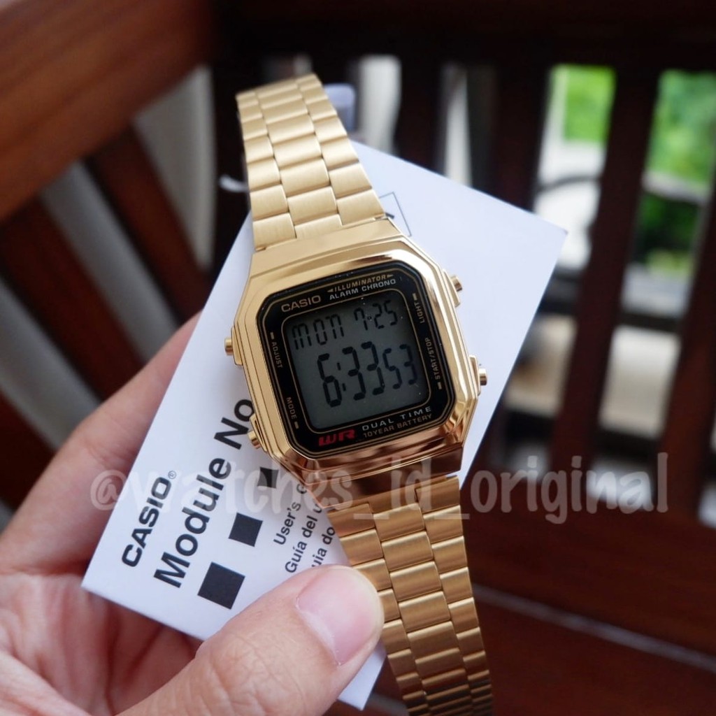 Jam Tangan Casio Gold Original