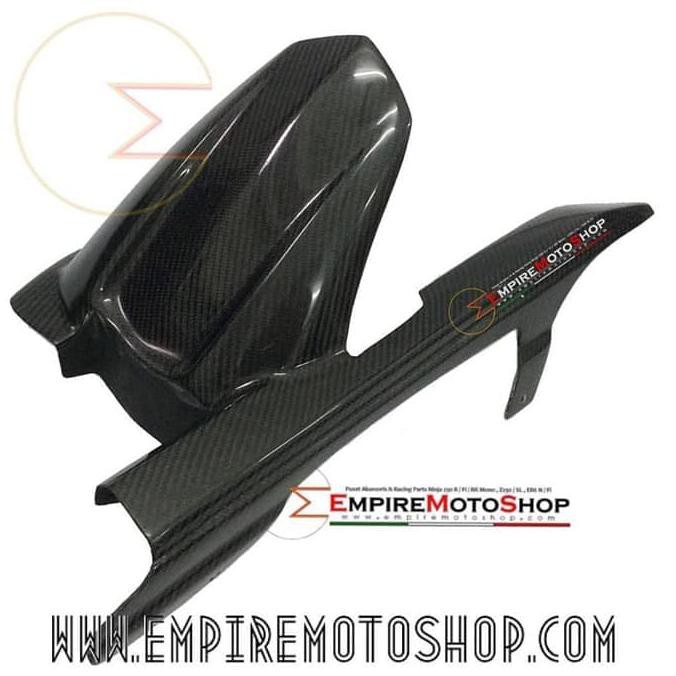 Jual Spakbor Hugger Carbon Kevlar + Winglet Carbon Kevlar Yamaha R25 ...
