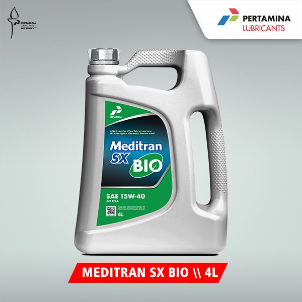 Jual Oli Mesin Mobil Diesel BioSolar Pertamina Meditran SX BIO 15w 40 4 ...