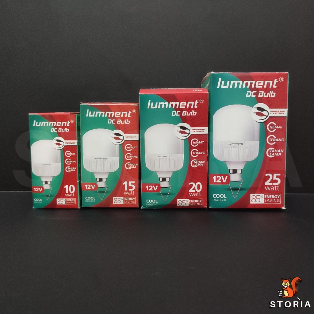 Jual Lampu LED Bohlam LED DC Lampu Aki 12V Lumment | Shopee Indonesia