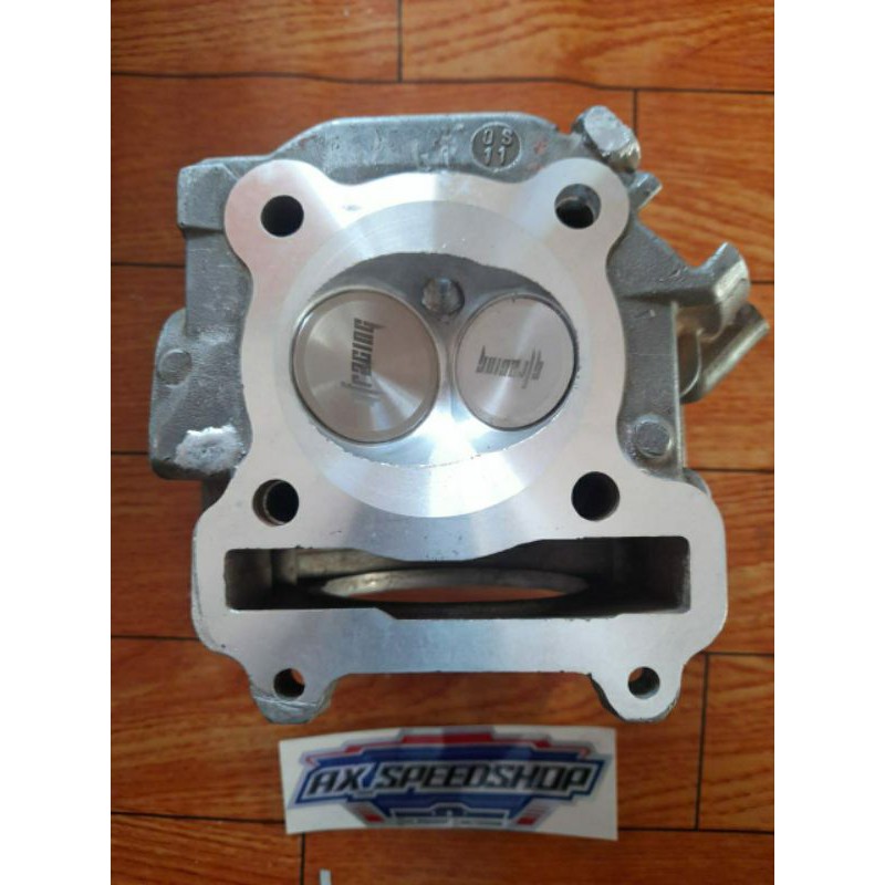 Jual head Mio 34 29 spek 200cc squish piston request Drag Road race