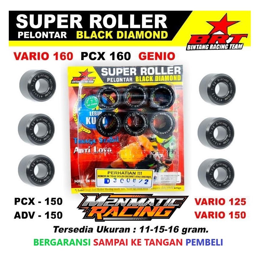 Jual Roller Brt Pcx Roller Racing Vario Brt Gram Roller Brt Genio Hi Performance