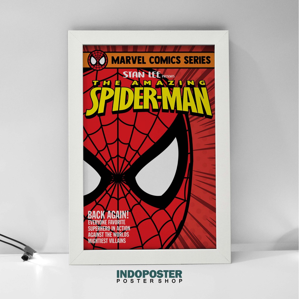 Jual Poster Spiderman 02 A3 45x30cm | Shopee Indonesia