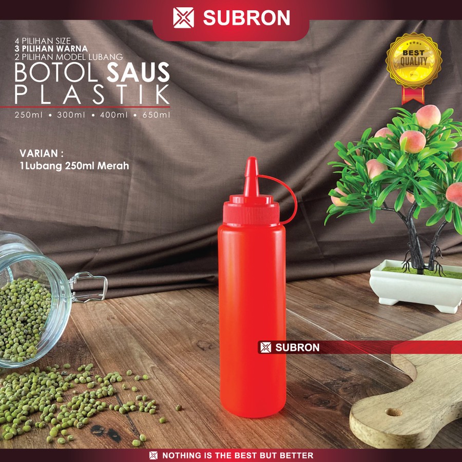 Jual SUBRON BOTOL SAUCE BS1-250 | Shopee Indonesia