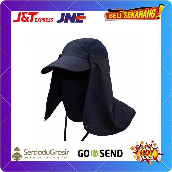 Jual Topi Mancing Memancing Anti Panas Model Tentara Jepang Anti UV ...