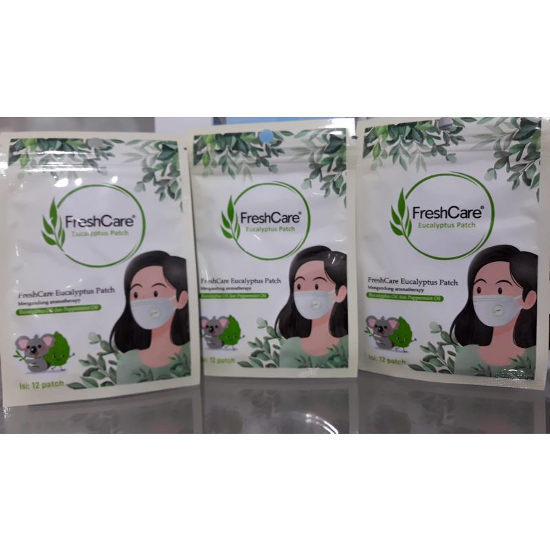 Jual Fresh Care Eucalyptus Patch dan Telon Patch, 1 sachet isi 12 patch ...