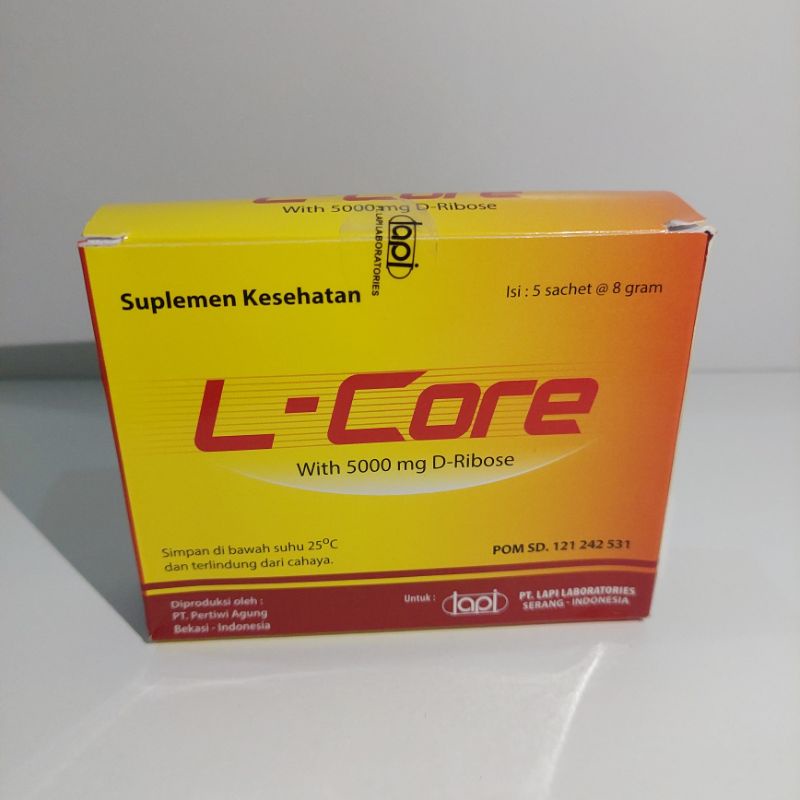 Jual L-CORE 5000mg D-Ribose Sachet | Shopee Indonesia