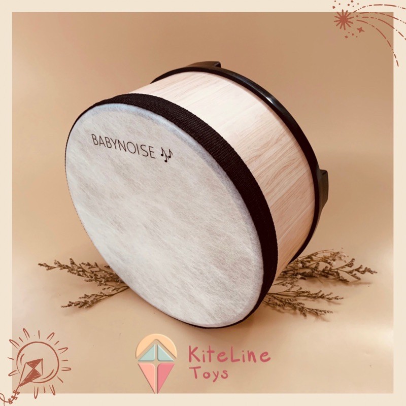 Jual Babynoise Floor Drum Wooden Percussion Toys Alat Musik Anak