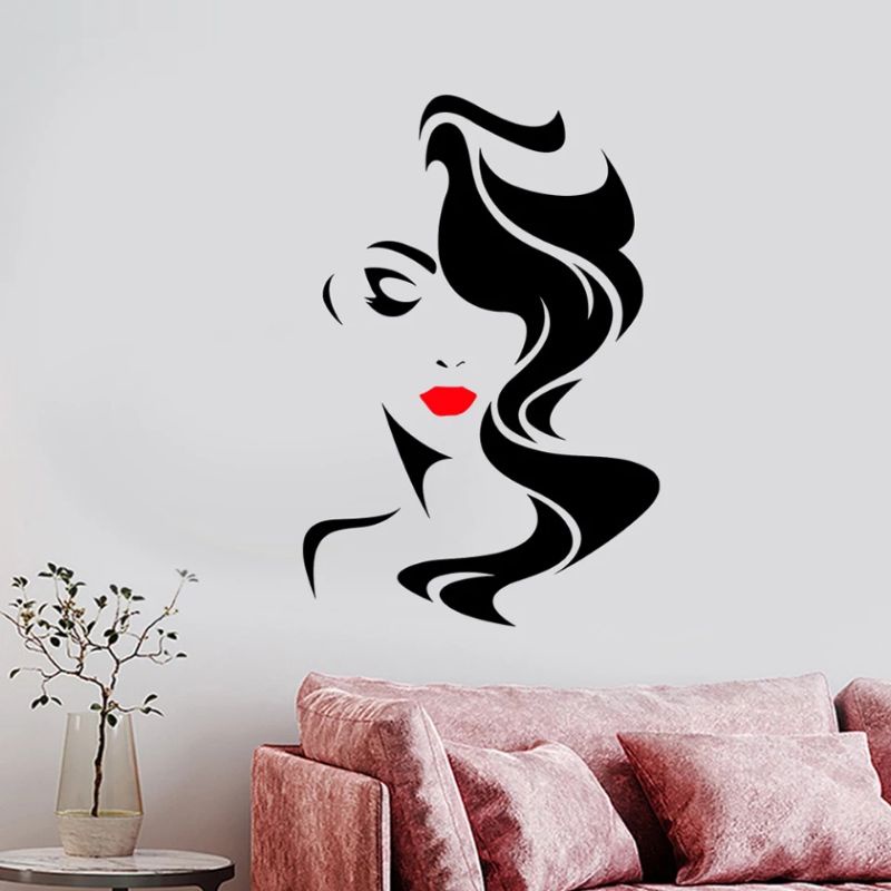 Jual Stiker Dinding Wall Sticker Dinding Decal Salon Kecantikan Untuk ...