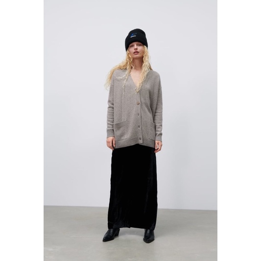 Jual Cardigan Z*raa Knit Cashmere | Shopee Indonesia