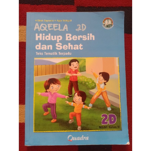 Jual BUKU BEKAS TEKS TEMATIK TERPADU KELAS 2 SD JILID 2D QUADRA ...