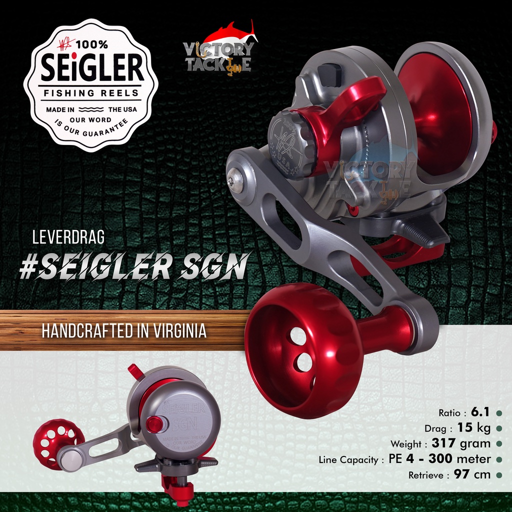 Seigler SG SGN LG LGN Vite Di Ricambio Per Manovella Mulinello Offshore Usata