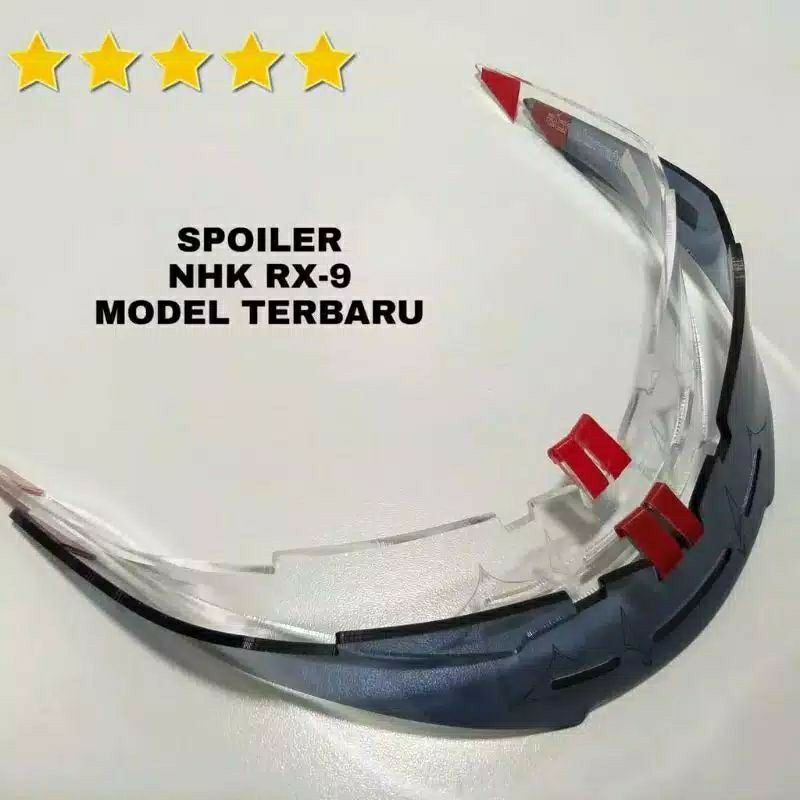 Jual Spoiler NHK rx9 / spoiler helm NHK rx9 / spoiler NHK Rx 9 | Shopee ...